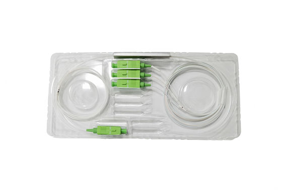 acheter Boîte de terminaison de fibre optique 1:3 Technologie de séparation PLC déséquilibrée pour une distribution constante du signal optique fabrication en ligne