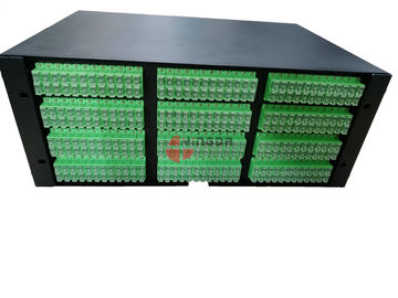 acheter Plateau en acier laminé à froid de glissière de noyaux du tableau de connexion des fibres 288 avec des adaptateurs de duplex de Sc fabrication en ligne