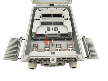 acheter 1/8 bâti extérieur optique de la cassette IP65 Polonais de diviseur de PLC de fibre pour FTTH GPON fabrication en ligne