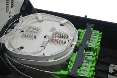 acheter GPON FDB en ligne fermeture de fibre optique de terminal d'Access de diviseur de Sc de 96 des noyaux pp ports du noir 24 fabrication en ligne