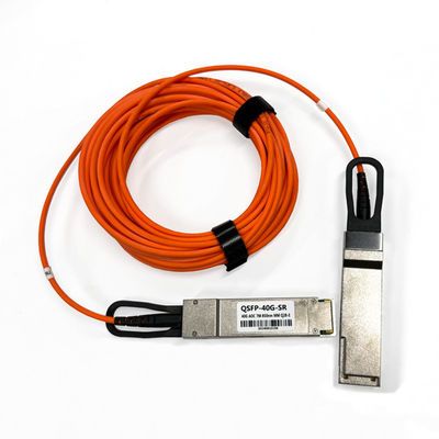 acheter 40 Gbps QSFP+ AOC câble optique actif multimode OM2 1m 3m 5m 7m câble SFP pour courtes distances fabrication en ligne