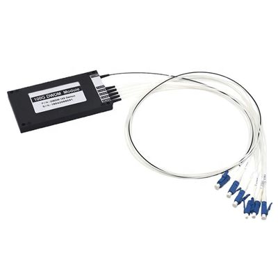 acheter 100 GHz 1×5 DWDM Mux/Demux AWG 40 canaux C-Band avec module de boîte ABS en plastique à fibre unique LC/UPC fabrication en ligne