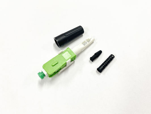 acheter Connecteur rapide SC APC IL 0.3dB Avec poussoir Connecteur rapide rapide à fibre optique pour câble de descente FTTH rond de 3 mm fabrication en ligne
