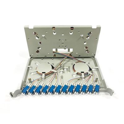 acheter Fiber Optic Equipment 24 Core Fiber Splice Tray and Splice Box Splitter Module for Outdoor FTTH Cabinet fabrication en ligne