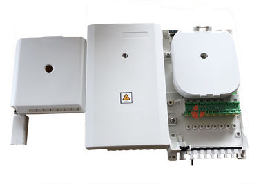 acheter Boîte optique non coupée IP54 d'arrêt de fibre de câble de port de FTTH 8 pour 1/8 diviseur de PLC accompli fabrication en ligne