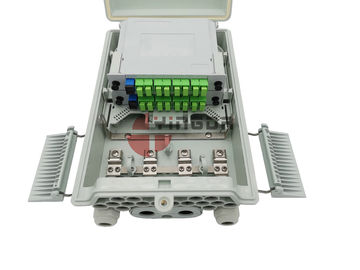 acheter Preuve grise de tonnerre de couleur de diviseur de fibre du PETIT SOMME FDB de la boîte 16 de mur optique de ports/bâti de Polonais fabrication en ligne