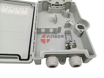 acheter En plastique extérieurs optiques terminaux de boîte de diviseur de fibre de Caja de petit somme imperméabilisent 2 glandes de câble fabrication en ligne