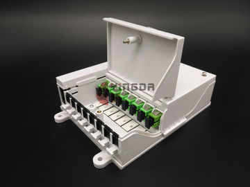 acheter Diviseur optique optique 900um des connecteurs 1*8 de Sc de la boîte de distribution de fibre de mode unitaire FTTH fabrication en ligne
