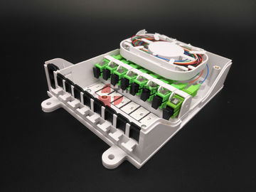 acheter Corps de boîte terminé par distribution optique d'intérieur de câble de fibre de CPE de 8 ports fixé au mur fabrication en ligne