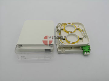 acheter PC d'ABS antipoussière optique de la prise murale de plaque avant de CPE de boîte de jonction de fibre de LC IP54 fabrication en ligne