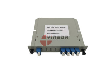 acheter Connecteur optique en plastique de Sc LC de 8 de port de fibre de PLC du diviseur LGX de cassette ABS de module fabrication en ligne
