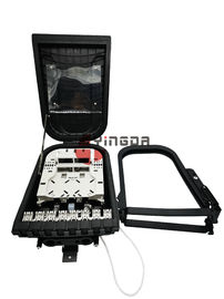 acheter Adaptateur externe de Sc du transformateur 16 de corps de boîte de câble de fibre du noir pp de CPE IP65 fabrication en ligne