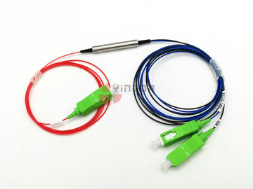 acheter 1550nm diviseur optique de WDM FWDM de Sc RPA SMF 28e de Sc UPC fabrication en ligne