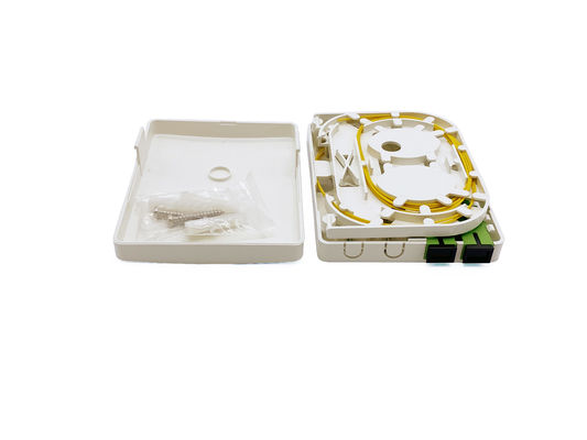 acheter Sc Fibra Optica Rosette For Fiber de 2 noyaux au fixé au mur d'intérieur à la maison avec la cassette fabrication en ligne