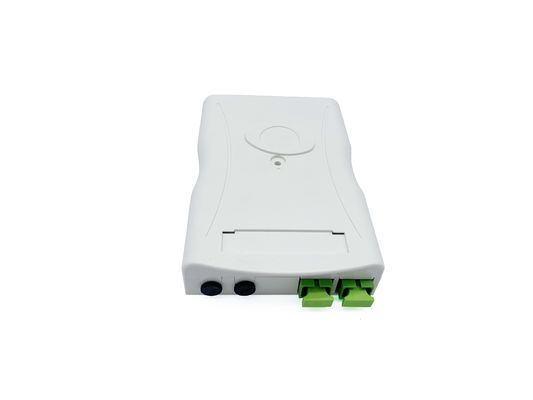 acheter 2 boîte optique en plastique gauche d'arrêt du bâti IP30 de mur de FTTH fabrication en ligne