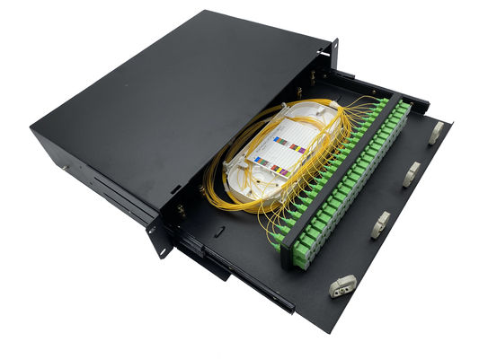 acheter E2000 tableau de connexions optique gauche de fibre de Sc 48 ODF 480mm fabrication en ligne