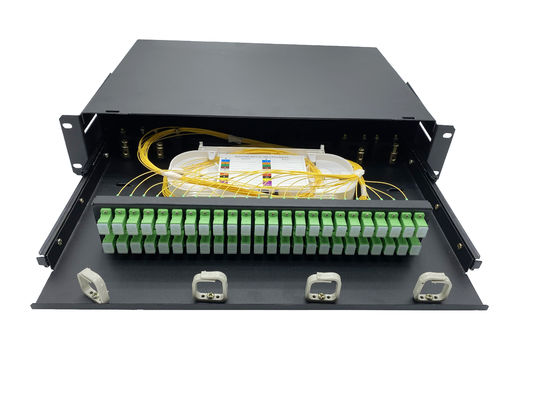 acheter Tableau de connexions optique de fibre du bâti de support de Cabinet de Data Center 65dB fabrication en ligne