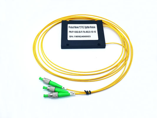 acheter Diviseur optique de PLC de fibre du mode unitaire 1x2 de G65A71 LSZH FC RPA fabrication en ligne