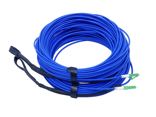 acheter UL optique blindée pré terminée V0 de la corde de correction de fibre de FTTH LC RPA ignifuge fabrication en ligne