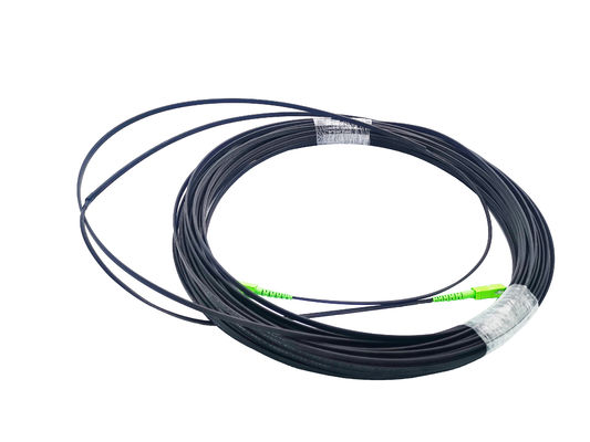 acheter La correction de Sc de FTTH attachent 3 le noir autosuffisant du câble d'interface de fil d'acier 2x5mm G657A1 extérieur fabrication en ligne