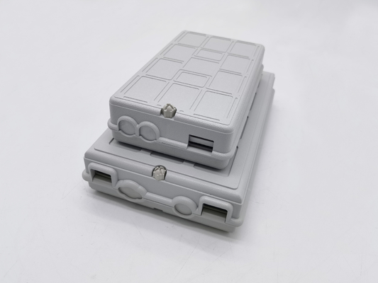 acheter Boîtes de distribution optiques de fibre de réseau de FTTH EPON, les 24 boîtes d'épissurage optiques en plastique de fibre de ports  fabrication en ligne