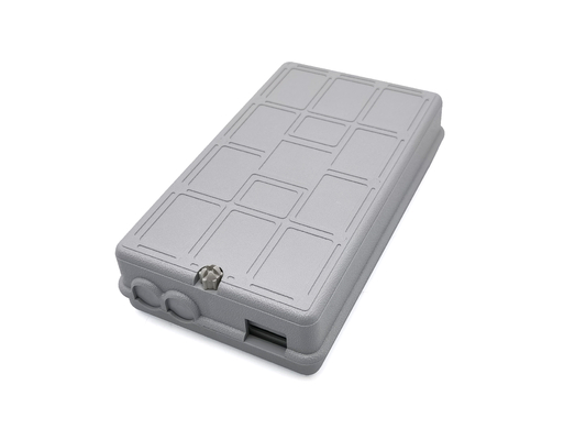 acheter 12 tresses optiques de fibre de ports câblent le coffret d'extrémité pour câbles fixés au mur d'envergure de FTTH de mi fabrication en ligne