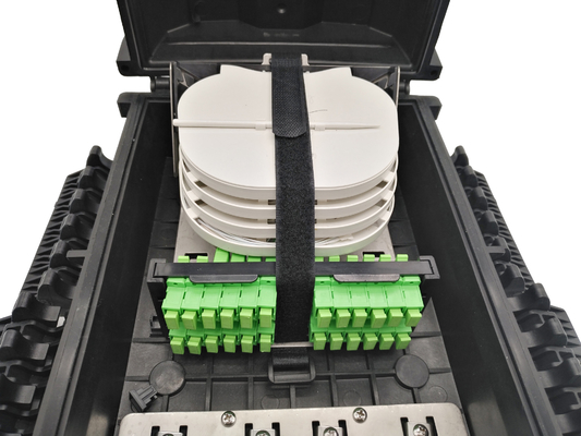 acheter Boîte de jonction optique de câble de fibre de ports du câble d'interface de FTTH 16, clôture optique de boîte de jonction de fibre fabrication en ligne