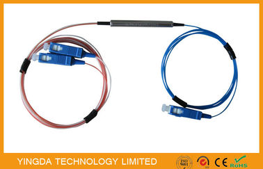 acheter le coupleur optique de diviseur de PLC de fibre de 1 x de 2 Pon, le coupleur fondu 1310nm 1550nm de Fbt conjuguent la fenêtre 50%/50% fabrication en ligne