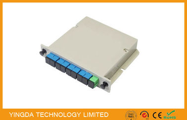 acheter Diviseur optique de PLC de fibre d'OIN chargé par cassette avec le connecteur de Sc, 1 fente LGX Spltiter optique fabrication en ligne