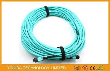 acheter 12 câble des fibres OM3 10Gig MTP MPO, câble MPO - MPO 12 F.O. OM3 15 Mts de tronc fabrication en ligne