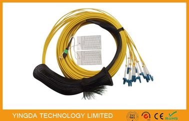 acheter Câble imperméable du SM MTP MPO, câble optique de fibre de 12 noyaux avec la prise de clou de tirage fabrication en ligne