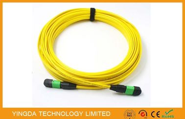 acheter Le câble du SM LE millimètre FTTX MTP MPO l'olive de 7,8 millimètres, 24 creusent le câble optique de correction de fibre fabrication en ligne