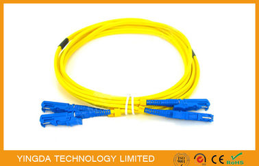 acheter Duplex optique 9/125um de mode unitaire de tresse de corde de correction de fibre de R&M E2000/UPC fabrication en ligne