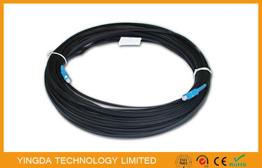 acheter 1 Sc autosuffisant de corde de correction du noyau FTTH - noir optique FRP LSZH de câble d'interface de fibre de Sc fabrication en ligne