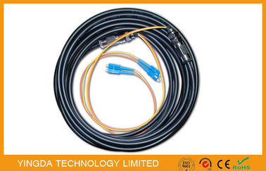 acheter Câble optique de tresse de fibre de St MU MT-RJ E200 SMA de Sc de Sc FC pour des fibres de TV 2, 4 fibres fabrication en ligne