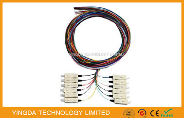 acheter 850 et tresse optique LSZH 3M à plusieurs modes de fonctionnement des fibres 50/125um 12 de Sc millimètre de tresse de la fibre 1300nm fabrication en ligne