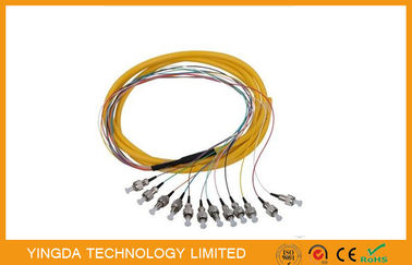 acheter Mode unitaire 900um recto LSZH 5M 1310nm jaune de SM du tresse optique FC UPC de fibre de FTTH fabrication en ligne