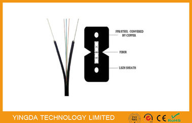acheter Arc d'intérieur - type 4 chiffre optique de câble d'interface de la fibre FTTH de noyau - 8 GJXFH 2km/tambour fabrication en ligne