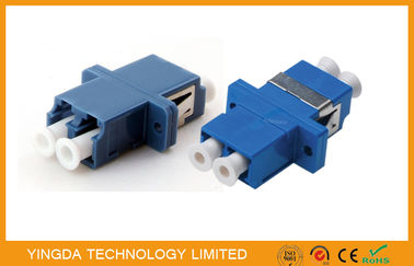 acheter Type optique haute densité bleue d'empreinte de pas de Sc de duplex de l'adaptateur LC de fibre de PBT de mode unitaire fabrication en ligne