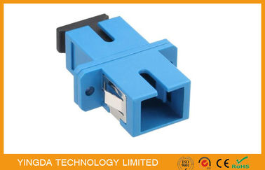 acheter Sc optique duplex unimodal/UPC d'adaptateur de fibre avec l'agrafe d'acier inoxydable fabrication en ligne