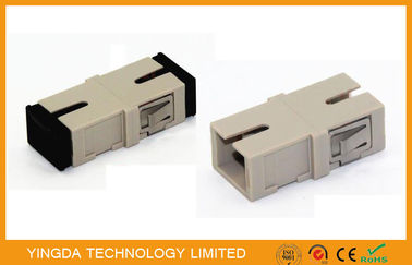 acheter Coupleur OM2 de fibre optique à plusieurs modes de fonctionnement durable sans beige d'adaptateur de Sc de bride fabrication en ligne