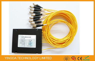 acheter plastique optique d'ABS de module de diviseur de PLC de la fibre 1X8 pour le réseau de Fttx/la distribution signal optique fabrication en ligne
