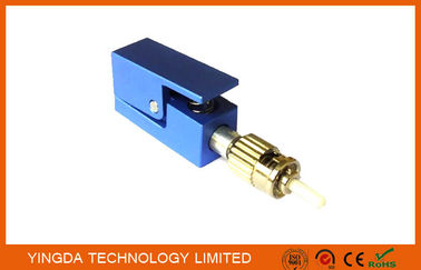 acheter Adaptateur optique nu de fibre d'essai de fibre bleue de St/PC, adaptateur de fibre de St unimodal fabrication en ligne