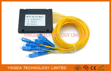 acheter GPON Splitter PLC à fibre optique en mode unique 1x 8, module SC 1.5M fabrication en ligne
