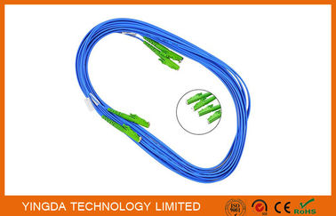 acheter E2000/RPA - E2000/câble bleu duplex unimodal optique LSZH de corde de correction fibre de RPA fabrication en ligne