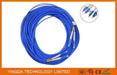 acheter Fibre duplex LC optique - corde de correction de mode unitaire de LC, canalisation verticale de duplex de câble de correction de fibre fabrication en ligne