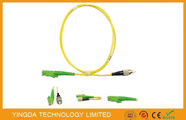acheter E2000/RPA - FC/jaune optique LSZH de corde de correction de fibre SM SX 3.0mm 3M d'UPC fabrication en ligne