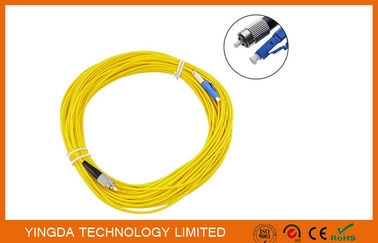 acheter LC à la corde de correction optique recto unimodale de fibre de FC, 20 mètres de LSZH de fibre de câble de correction fabrication en ligne