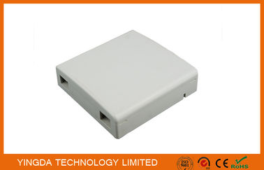acheter Boîte de bâti de mur de câble optique de fibre, Sc FC d'interface d'adaptateur de prise murale de FTTH 86 fabrication en ligne