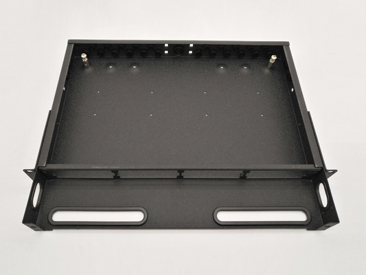 acheter 96 tableau de connexions de gestion de cassette du bâti de support de fibres MTP MPO avec 24 câbles équipés de camion de fibres fabrication en ligne